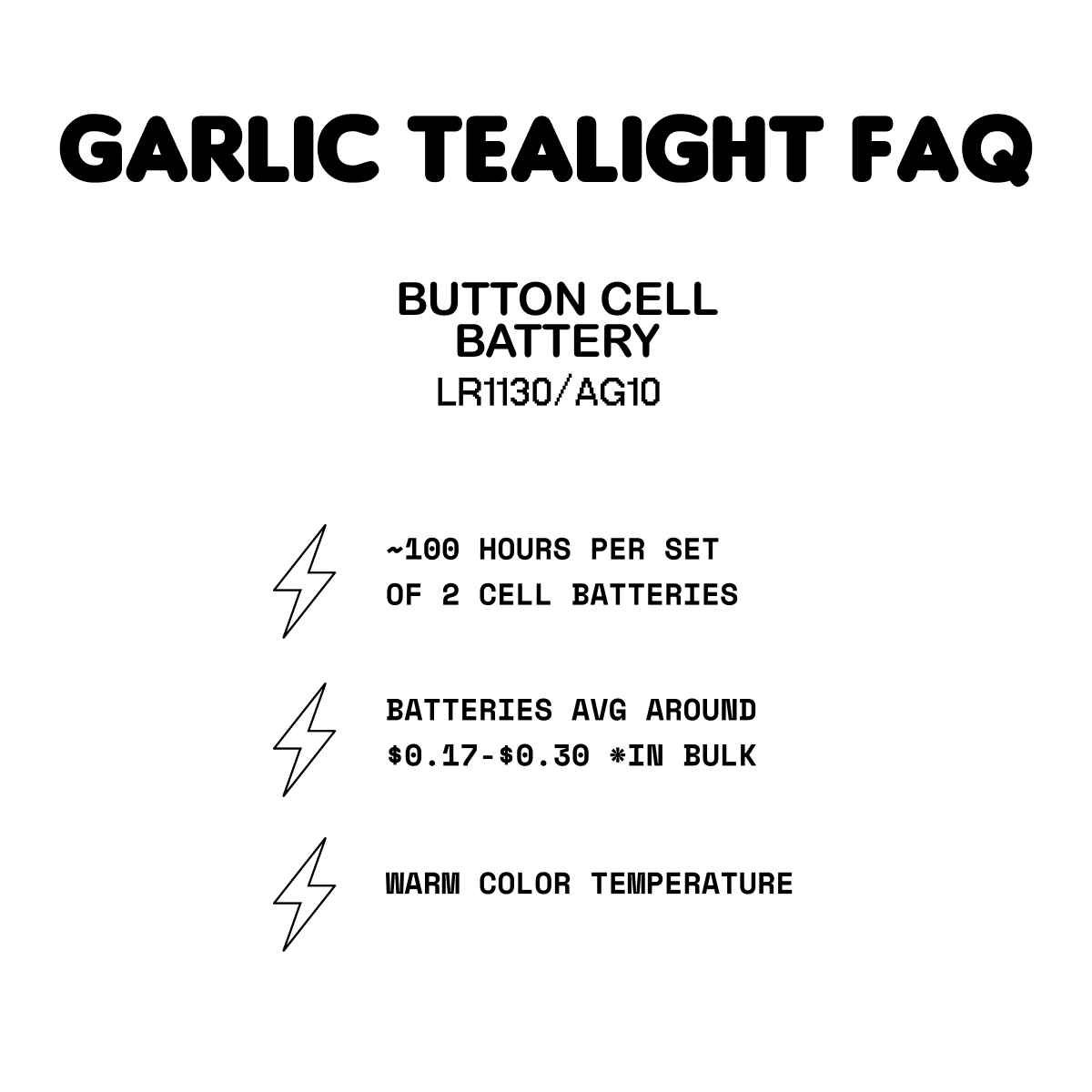[ws] Garlic Tealight